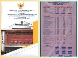 LPJ Realisasi APBKal Tahun 2022 Kalurahan Ngestirejo